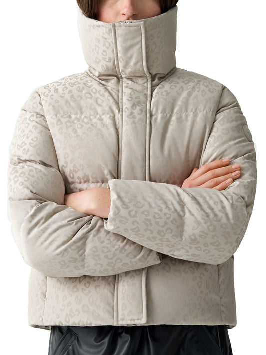 Colmar 2189 4ZO 06 Piumino Animalier Donna Maxi Collo