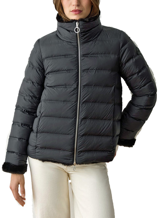 Colmar 2262E 2YN 99 Piumino reversibile in pelliccia sintetica