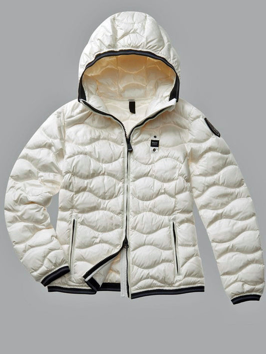 Blauer DC03095 Piumino ad onde Camelia