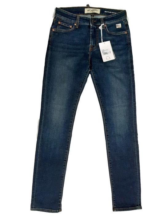 Roy Roger's 317 Recycled Denim Stretch Jeans Uomo