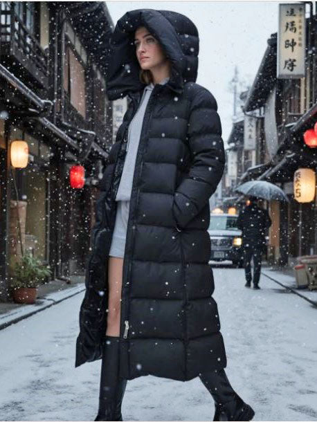 Freedomday W017 Piumino lungo donna