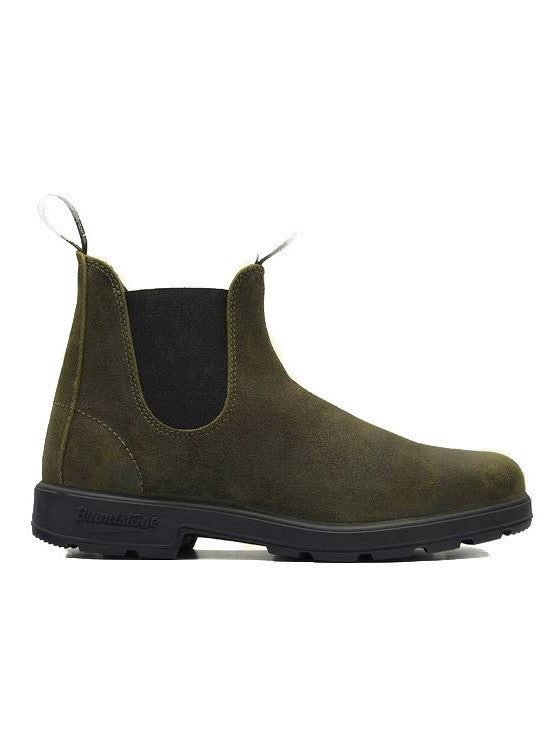 Blundstone 1615 Dark olive suede - Camoscio Oliva