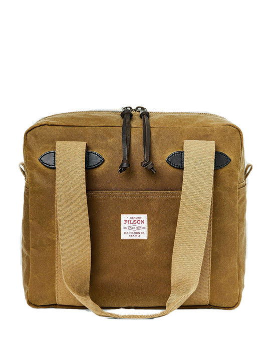 Filson FMBAG0092 Tin Cloth Zipper Tote Bag