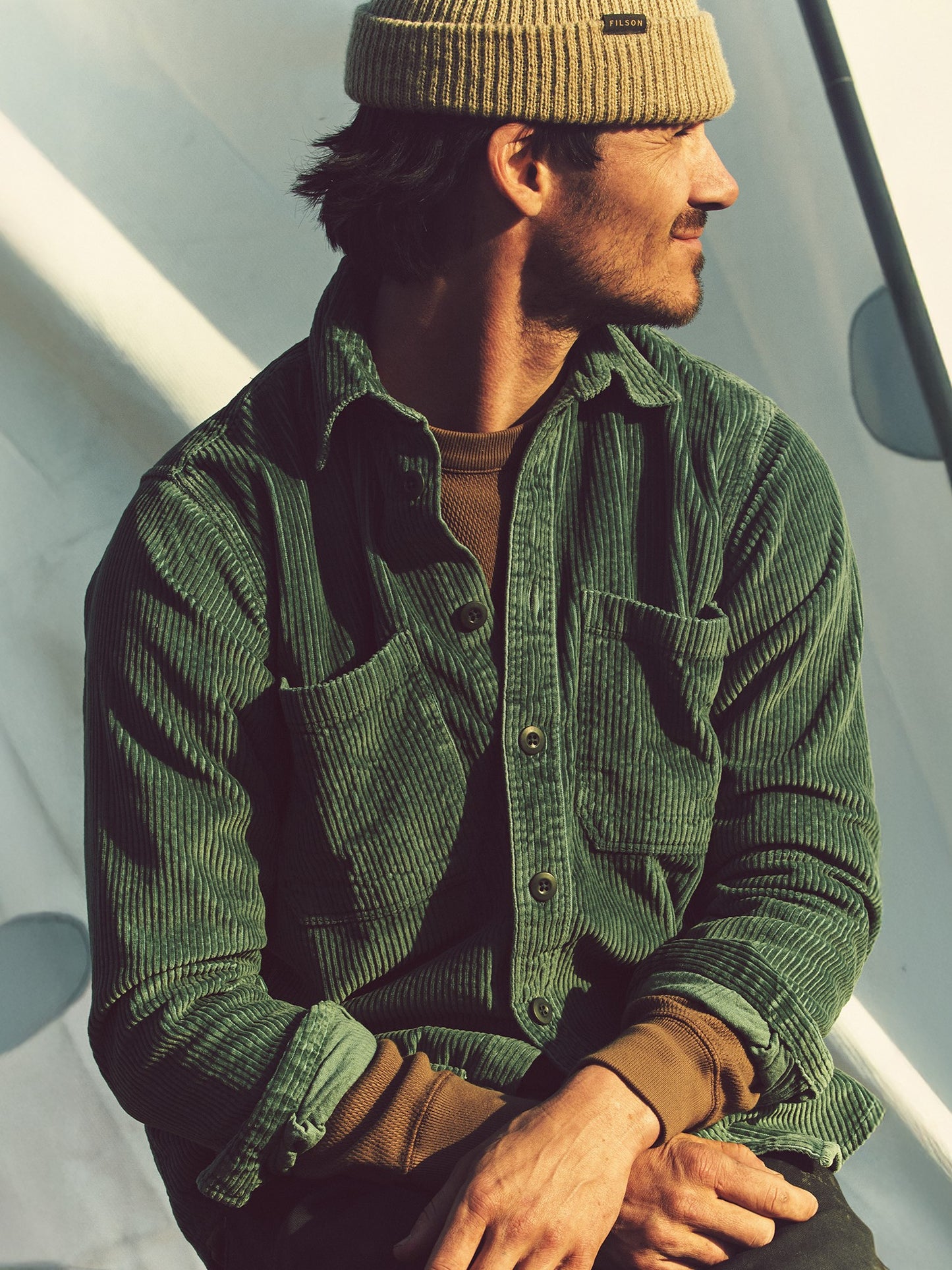 Filson FMCAM0074 6 Wale Corduroy Shirt