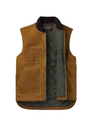 Filson FMGIL0001 Tin Cloth Insulated Work Vest Gilet