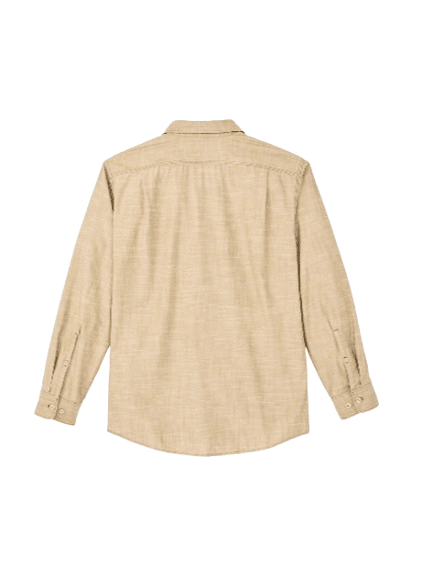 Filson FMCAM0011 CHAMBRAY CPO SHIRT Camicia uomo colore TAN, foto del retro