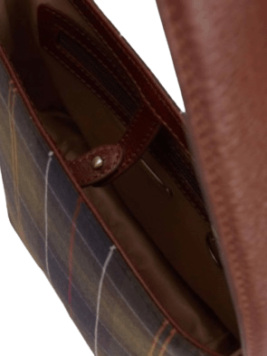 Barbour LBA0505 TN11 Borsa a secchiello in tartan Cedar