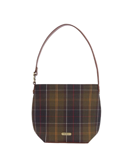 Barbour LBA0505 TN11 Borsa a secchiello in tartan Cedar