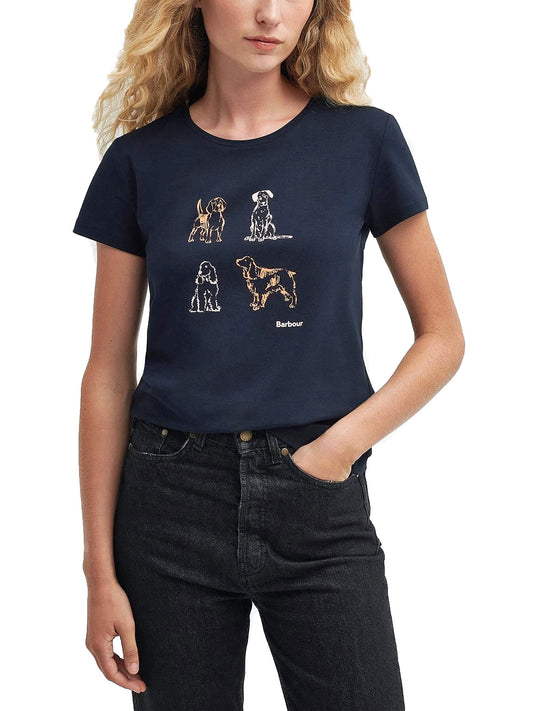 Barbour LTS0628 Bowland T-shirt donna