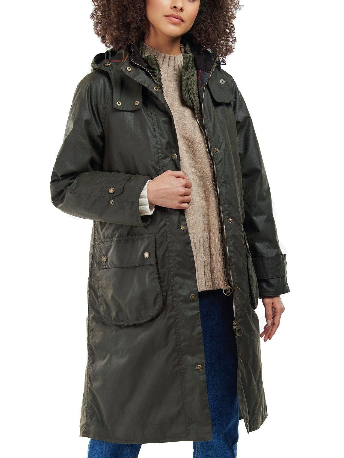 Barbour LWX1264 OL71 Cannich jacket donna