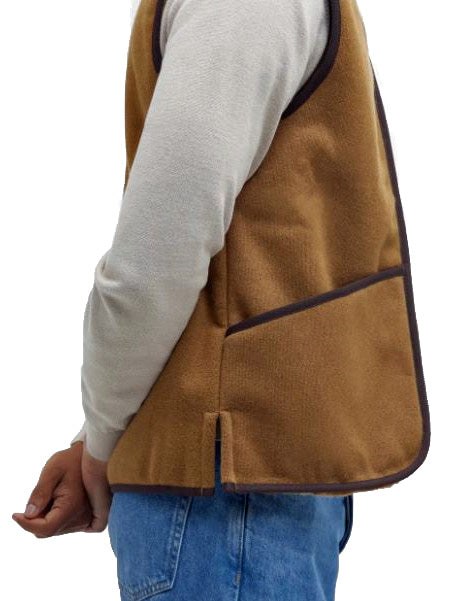 Barbour MLI0004 BR31 Warm Pile Waistcoat Zip Liner