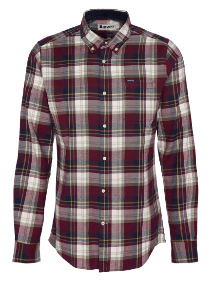 Barbour MSH4995 RE94 Crossfell Tailored Shirt Camicia Uomo