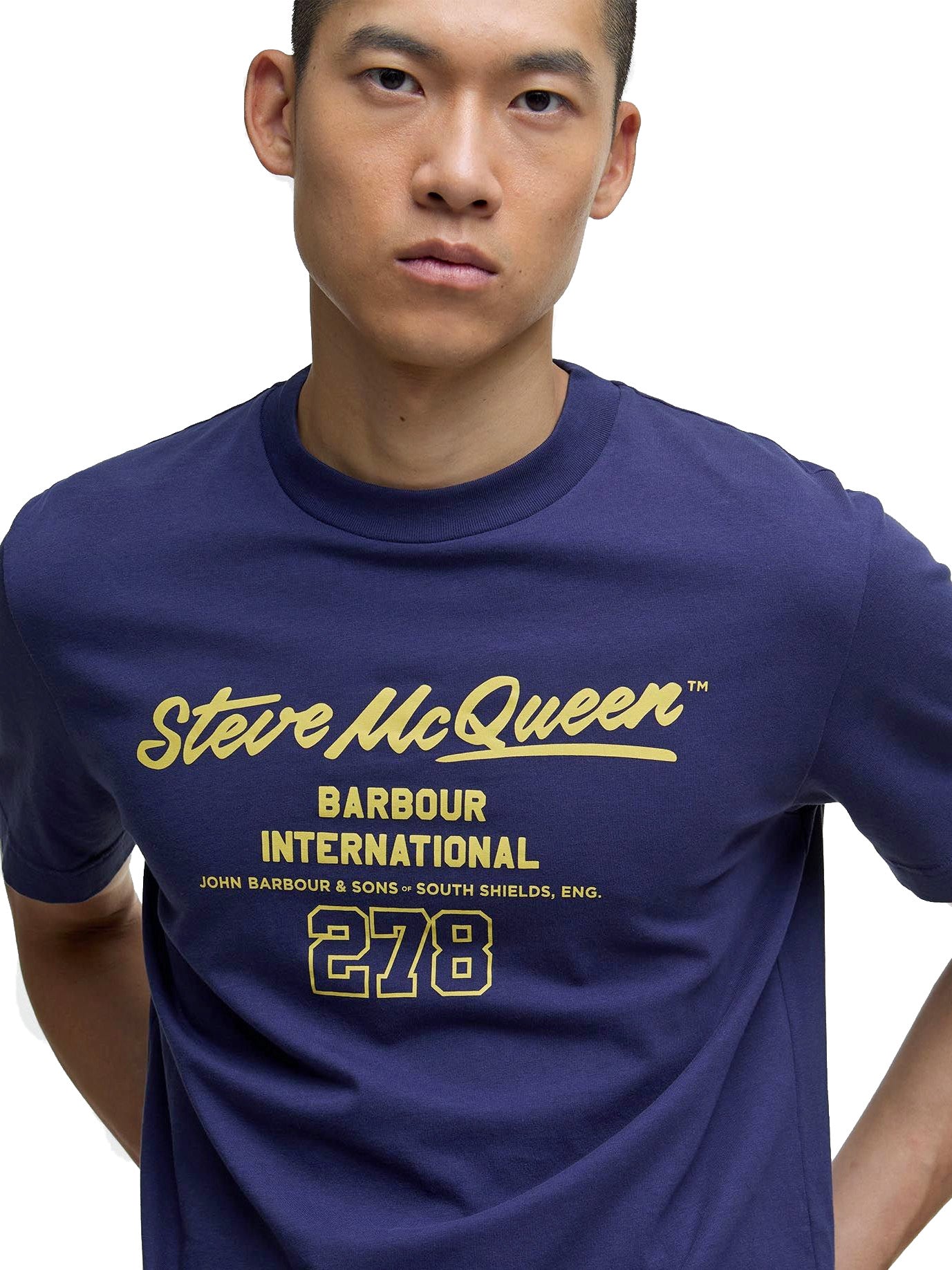 Barbour MTS1437 Colman Steve McQueen Graphic T-Shirt