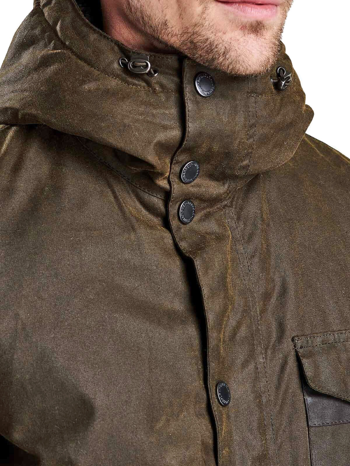 Barbour MWX1372 OL51 International Kevlar Wax Jacket