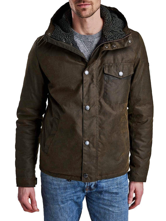 Barbour MWX1372 OL51 International Kevlar Wax Jacket