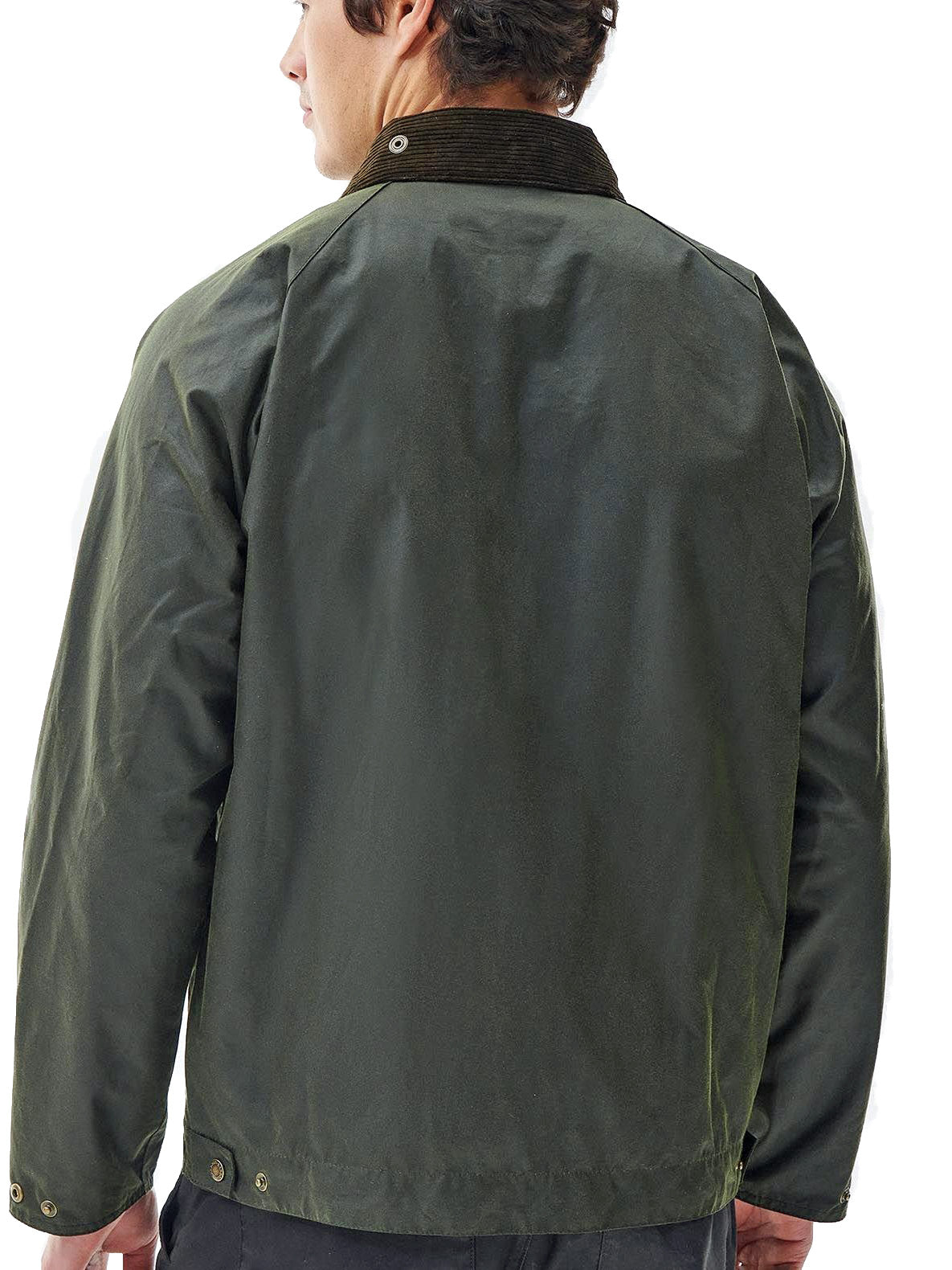 Barbour MWX2205 OL52 Short Bedale Wax Jacket