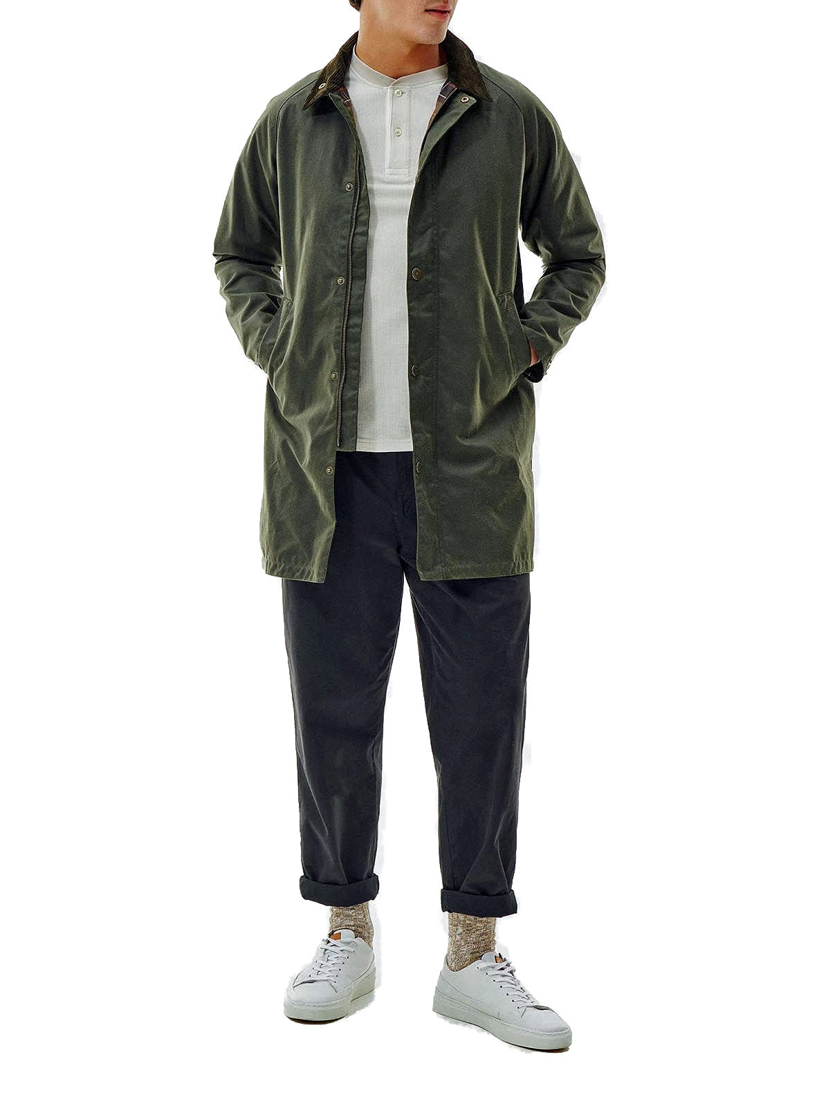 Barbour MWX2206 OL53 Macklow Wax Jacket