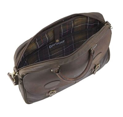 Barbour UBA0004 OL71 Wax Leather Briefcase