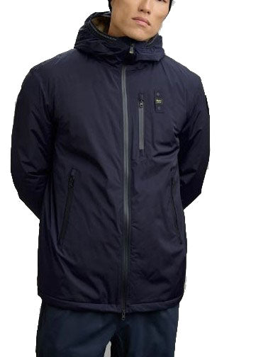 Blauer UK11139 888 Giubbetto Nastrato con Pelliccia Eco Jarvis