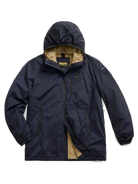 Blauer UK11139 888 Giubbetto Nastrato con Pelliccia Eco Jarvis