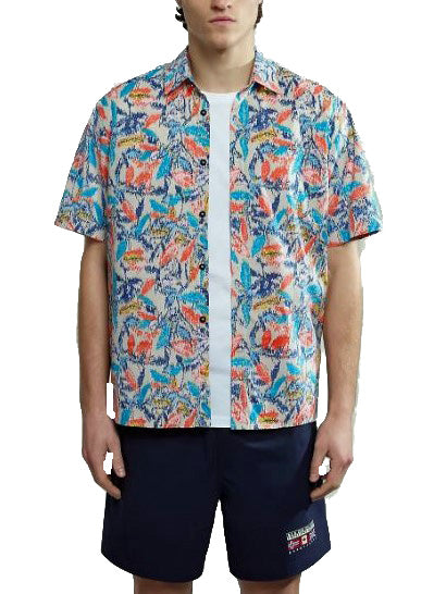 Napapijri NP0A4H Camicia manica corte Ronge Uomo