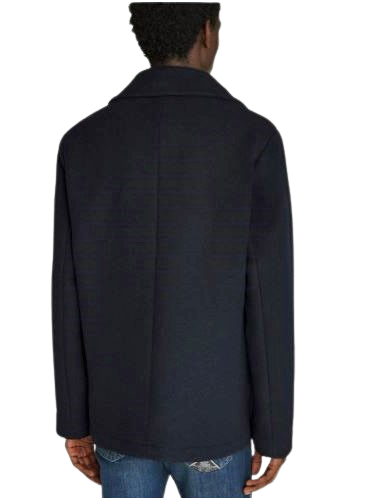 Roy Roger's Peacon Melton in lana Uomo