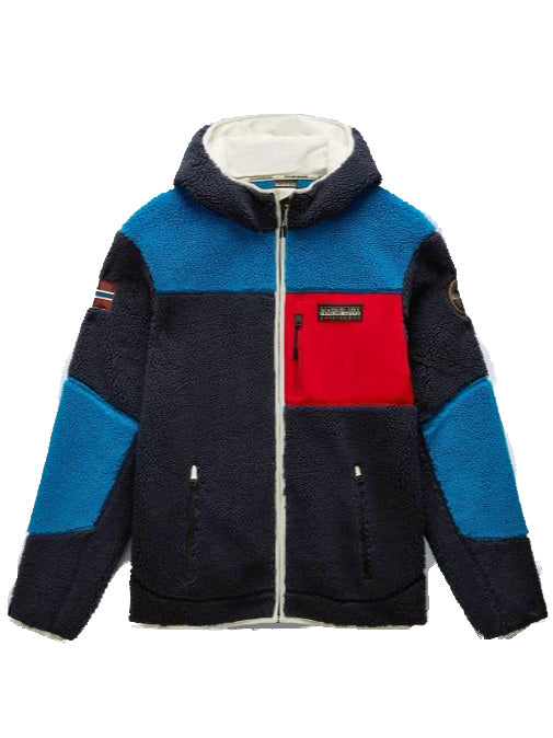 Napapijri YUPIK FZH 3 MN4 Orsetto con cappuccio