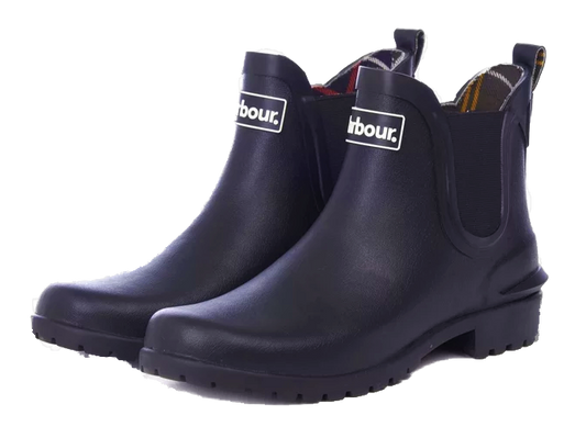 Barbour LRF0066 BK11 Wilton Rubber Stivaletti Donna