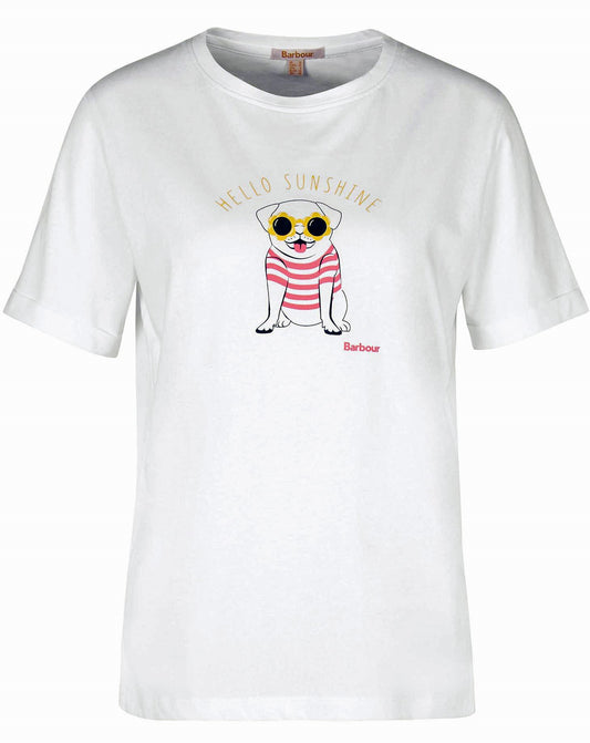 Barbour LTS0599 WH11 Addison T-shirt donna
