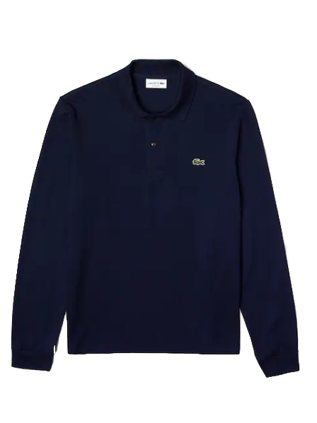 Lacoste L1312 00 Classic Fit manica lunga