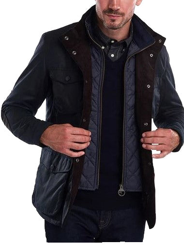 Barbour Ogston Wax Jacket MWX0700 NY51 Blu