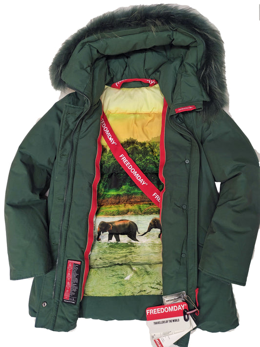 Freedomday Parka Donna NEW CHAMOIS