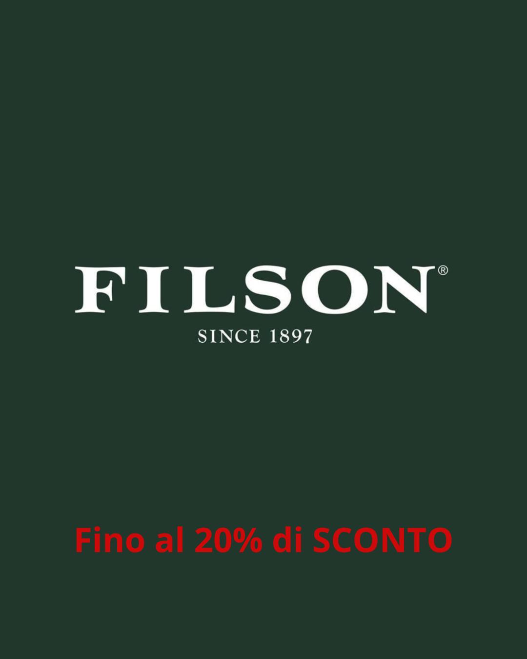 Filson fino al 20% di sconto