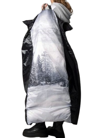 Freedomday W017 Piumino lungo donna