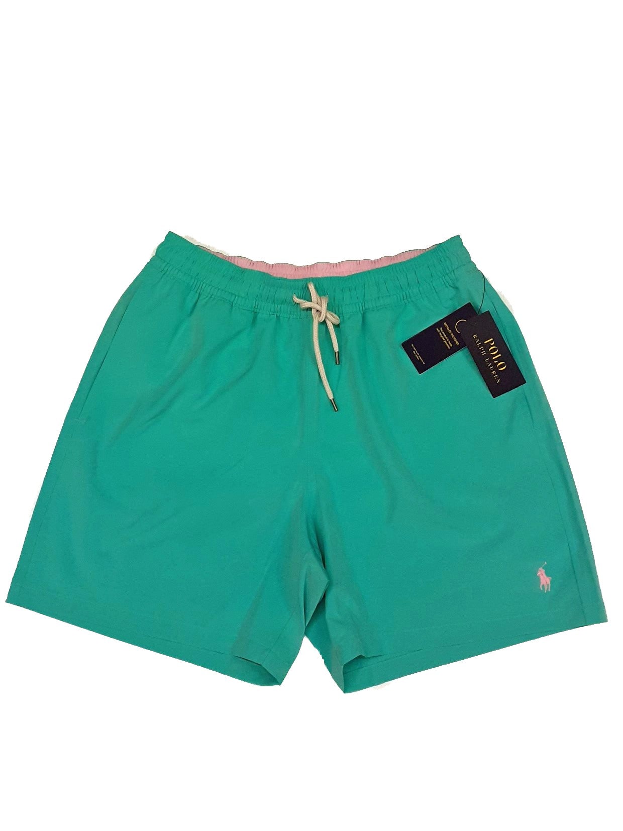 Shorts Costume Ralph Uomo Men's Gray Nylon Swimsuit Ralph Lauren Old England