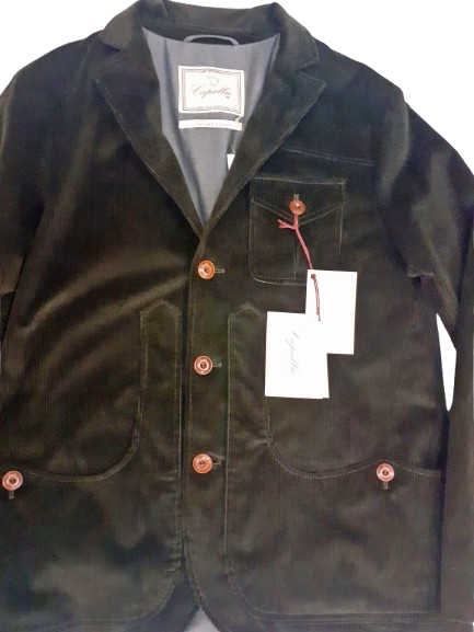 Capalbio Giacca maremmana in velluto 500 righe giacca invernale in velluto rocciatore