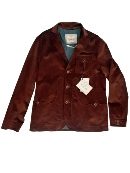 Capalbio Giacca maremmana in velluto 500 righe giacca invernale in velluto rocciatore