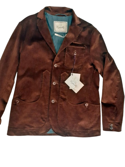 Capalbio Giacca maremmana in velluto 500 righe giacca invernale in velluto rocciatore