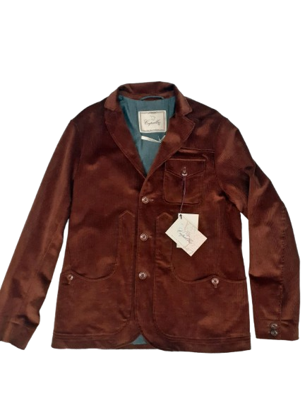 Capalbio Giacca maremmana in velluto 500 righe giacca invernale in velluto rocciatore