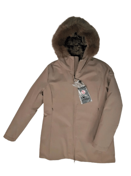 Colmar 2267E 4ZL Piumino impermeabile con pelliccia ecologica donna