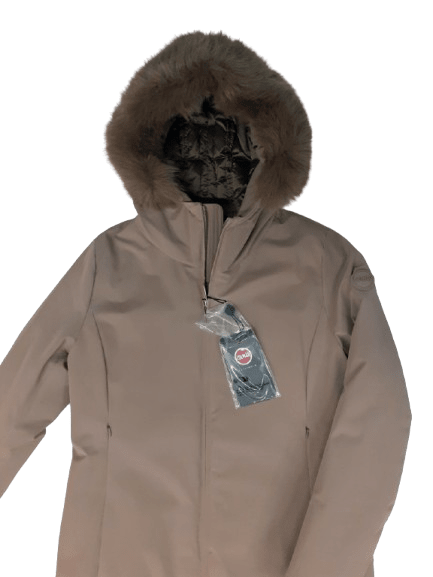 Colmar 2267E 4ZL Piumino impermeabile con pelliccia ecologica donna