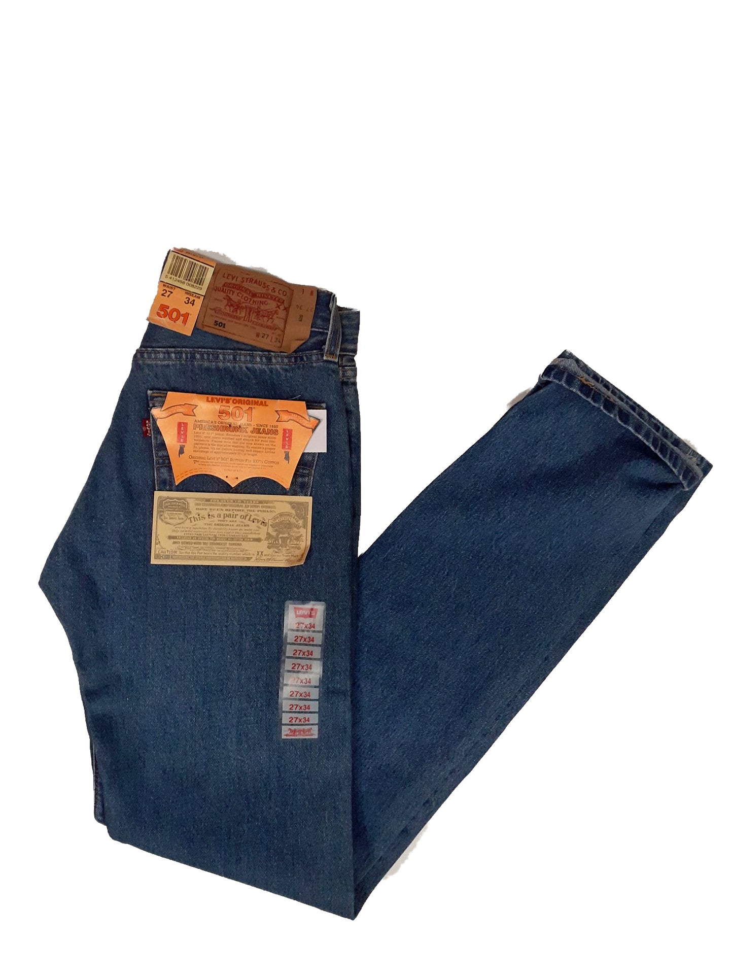 Levi's Jeans 501 Stone Washed