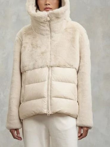 Blauer DC02178 Giubbetto Nylon con Pelliccia Eco Fanevil