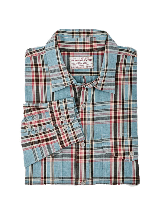 Filson FMCAM0006 Washed Feather Cloth Shirt