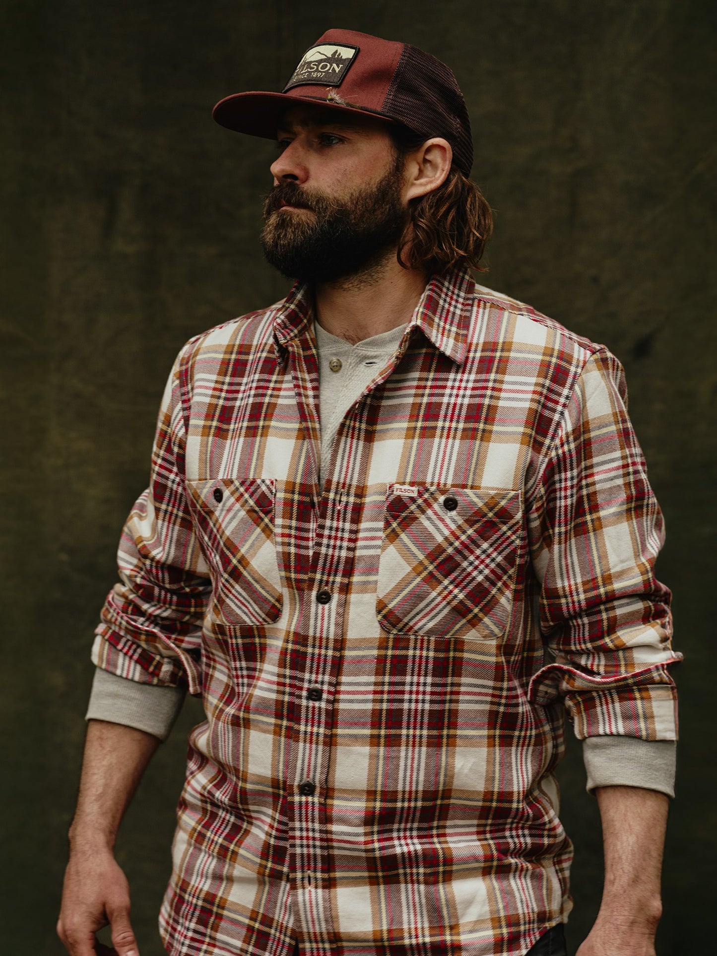 Filson FMCAM0053 Rangeland Flannel Shirt