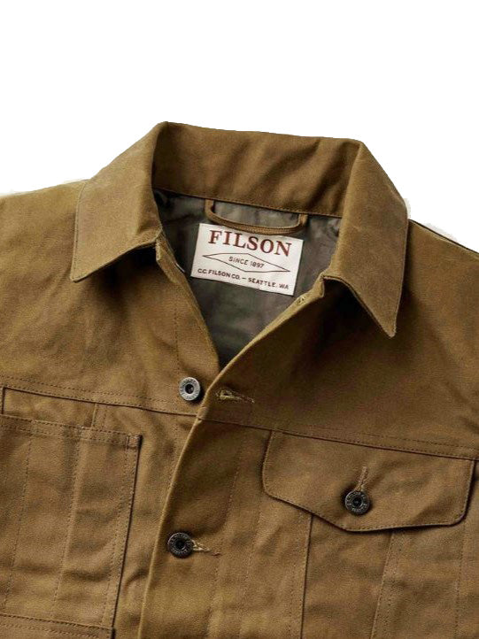 Filson FMCPS0012 Tin Cloth Short Lined Cruiser Jacket