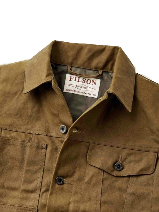 Filson FMCPS0012 Tin Cloth Short Lined Cruiser Jacket