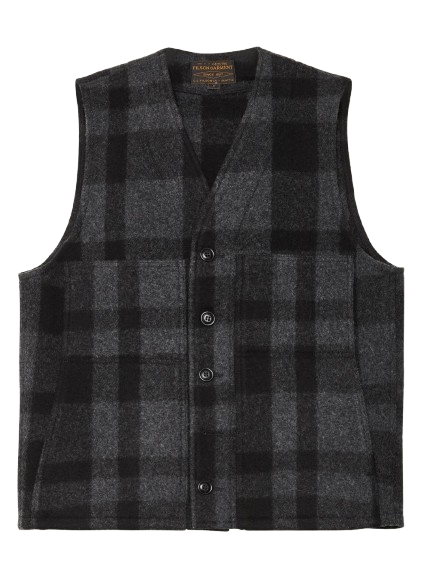 Filson FMGIL0059 Mackinaw Wool Vest Gilet Uomo
