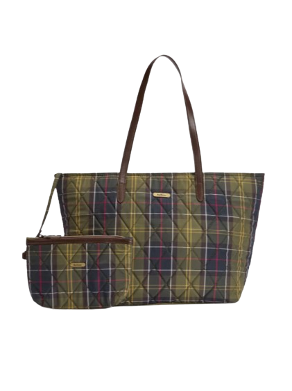 Barbour LBA0344 OL71 Borsa tote Wetherham Quilted Tartan