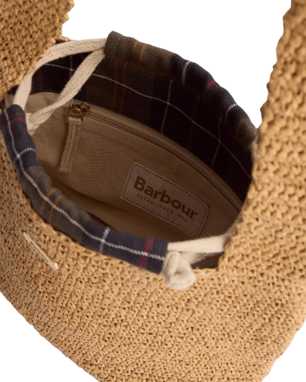 Barbour LBA0466 BE11 Borsa tote intessuta Lily